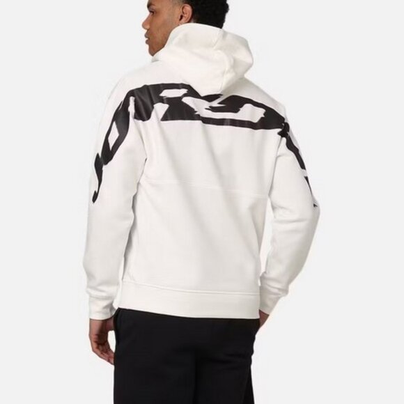 Nike Air Jordan MVP Statement Fleece Hoodie SWEATER Men's Logo Size M White New - Picture 3 of 7